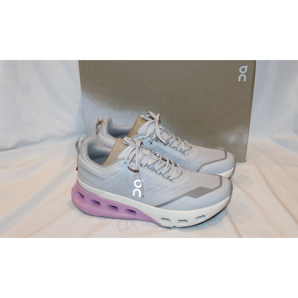 ON WOMEN'S CLOUDNOVA X RUNNING ATHLETIC SNEAKERS GLACIER SUKURA SZ 10